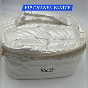 CHANEL Cream Skincare Vanity Case